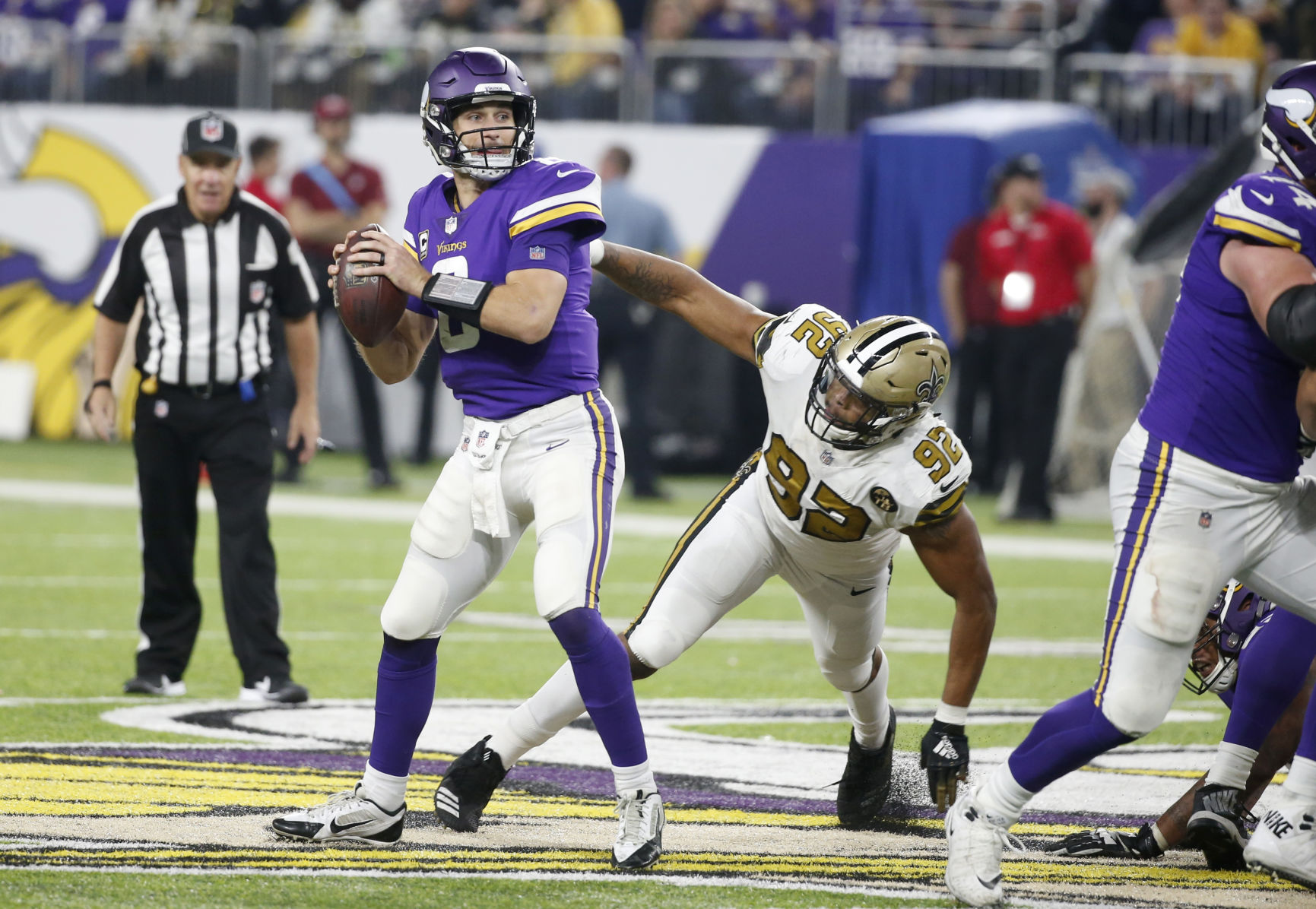 Saints Vikings Football